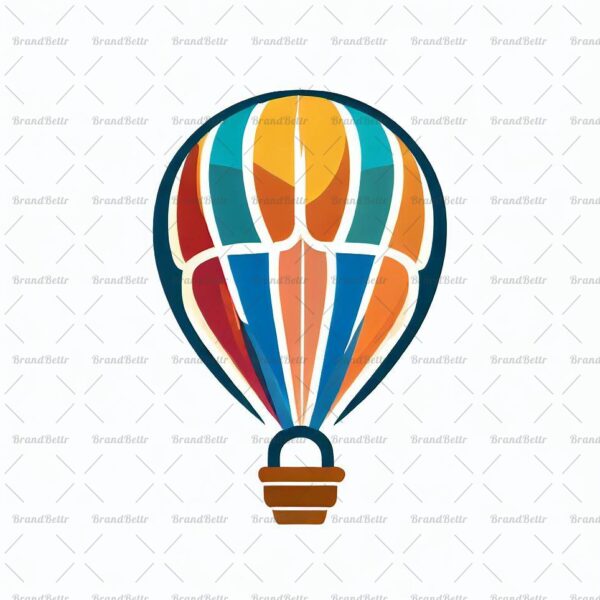 Reisender Heißluftballon